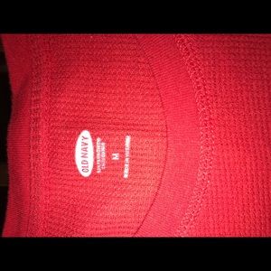 Long sleeve waffle tee